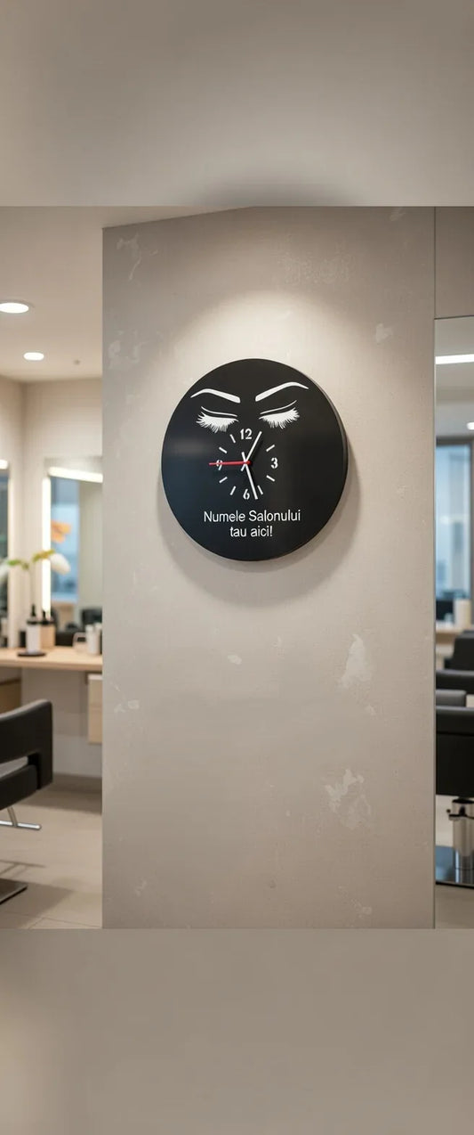 Ceas pentru salonul tau de sprancene - Tete Print