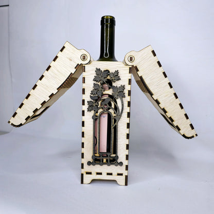 Cutie pentru sticla de vin - Tete Print