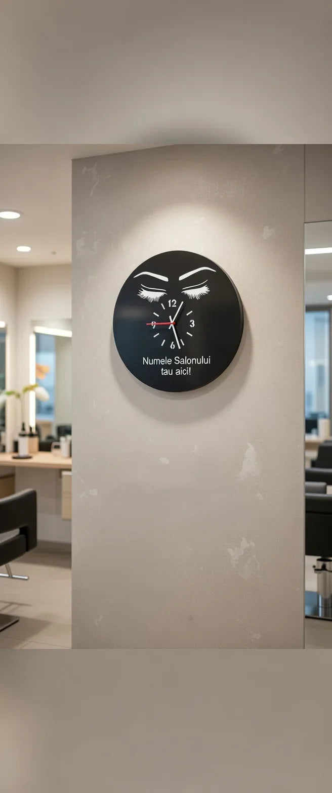 Ceas pentru salonul tau de sprancene - Tete Print