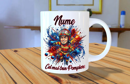 Cana pentru Pompier - Tete Print