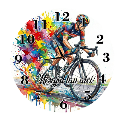 Ceas Biciclist - Tete Print