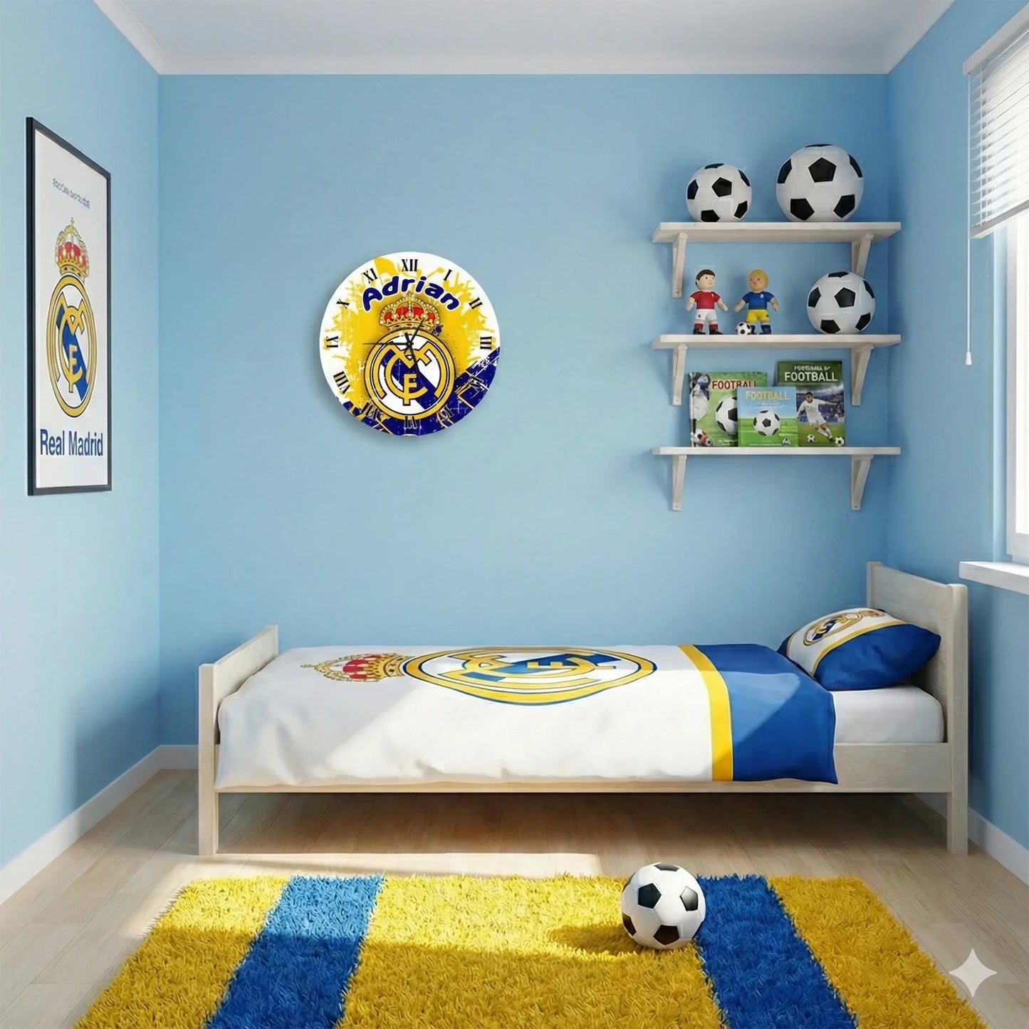 Ceas Real Madrid - Tete Print