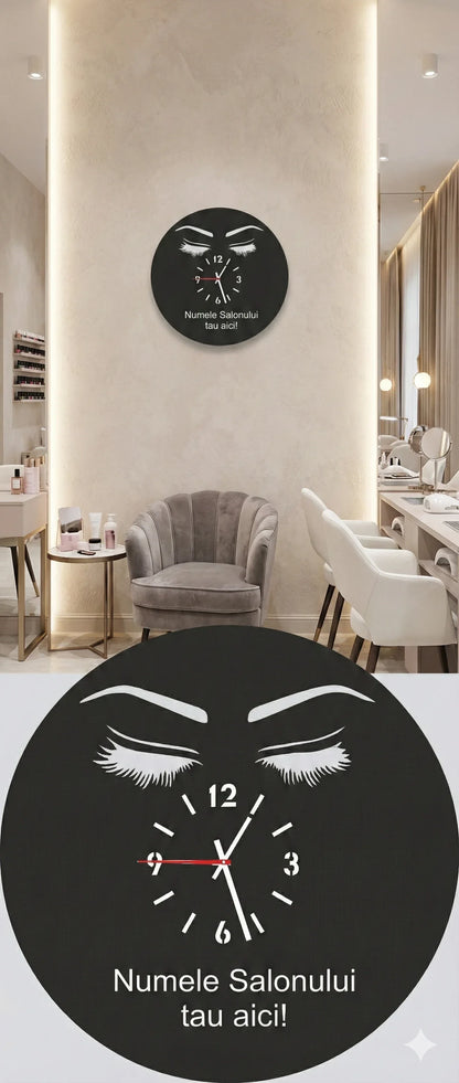 Ceas pentru salonul tau de sprancene - Tete Print