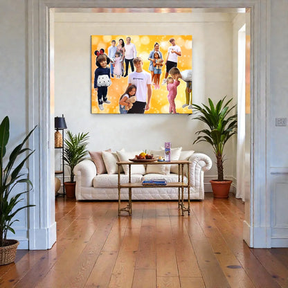 Tablou canvas personalizat colaj - Tete Print