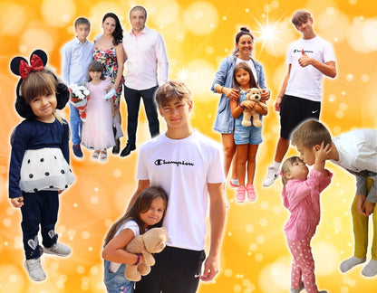 Tablou canvas personalizat colaj - Tete Print