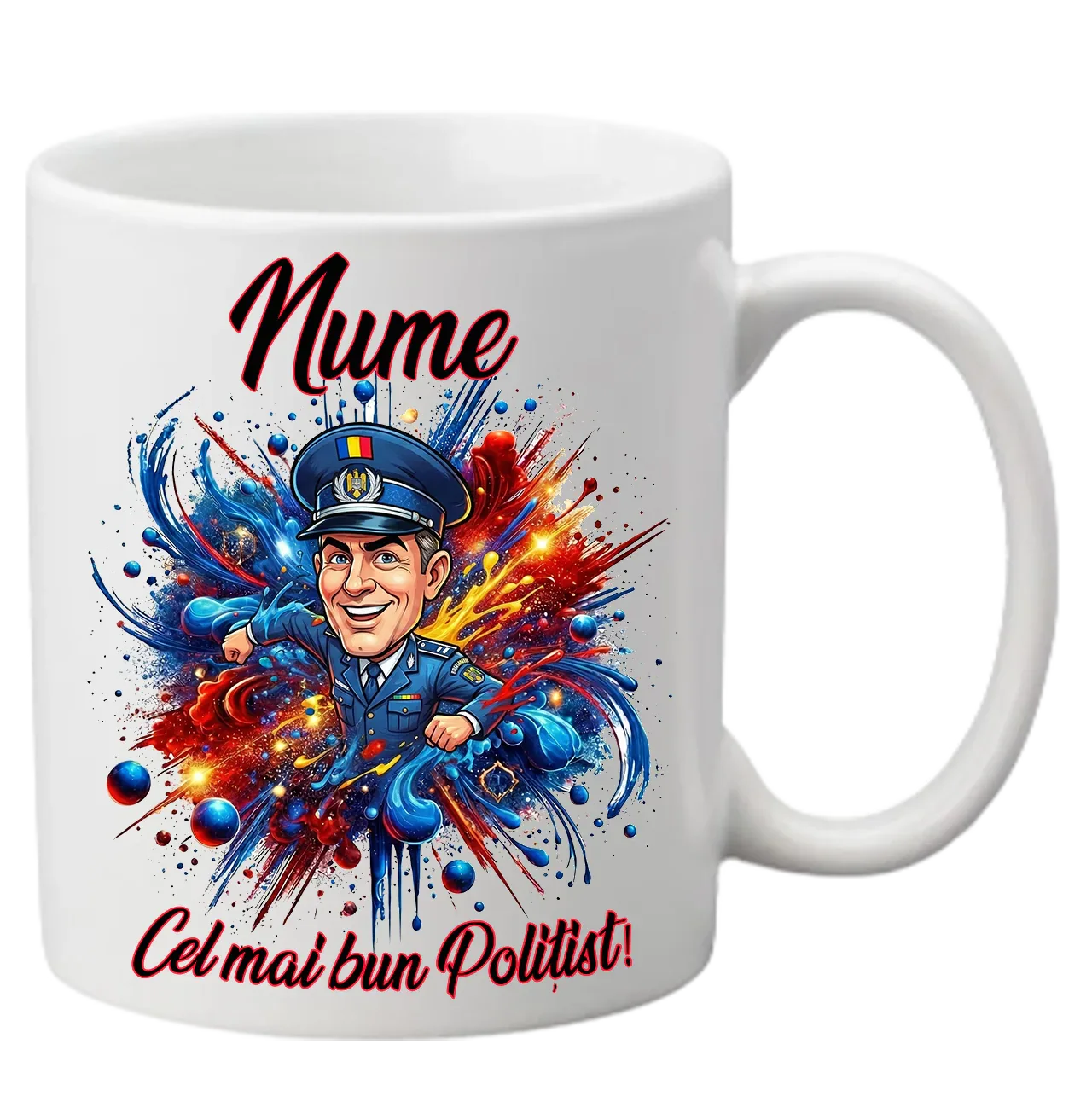 Cana pentru Politist - Tete Print