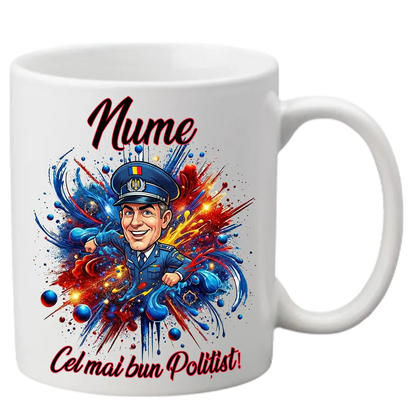 Cana pentru Politist - Tete Print