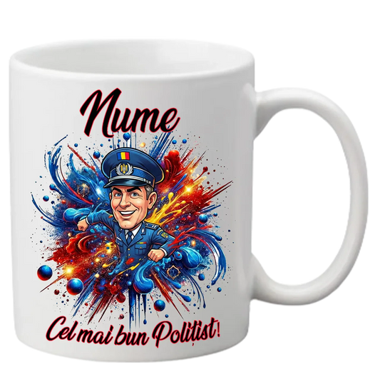 Cana pentru Politist - Tete Print