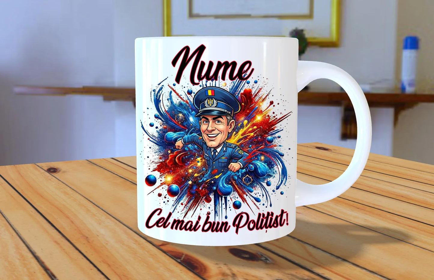 Cana pentru Politist - Tete Print