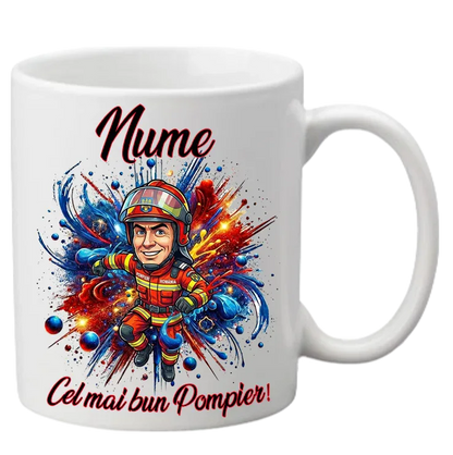 Cana pentru Pompier - Tete Print