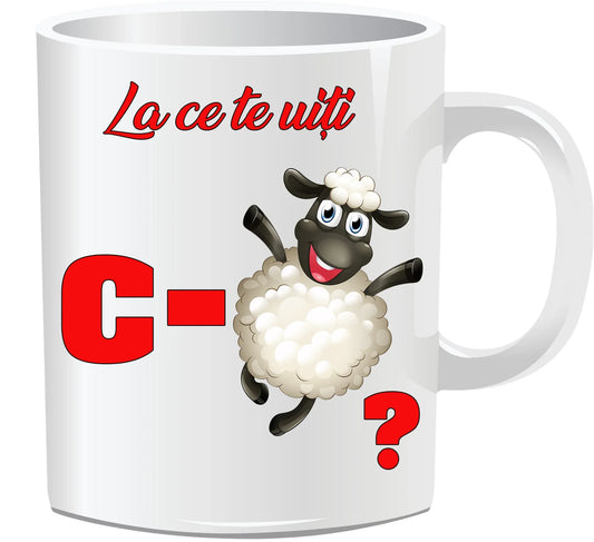 Cana la ce te uiti c-oaie - Tete Print