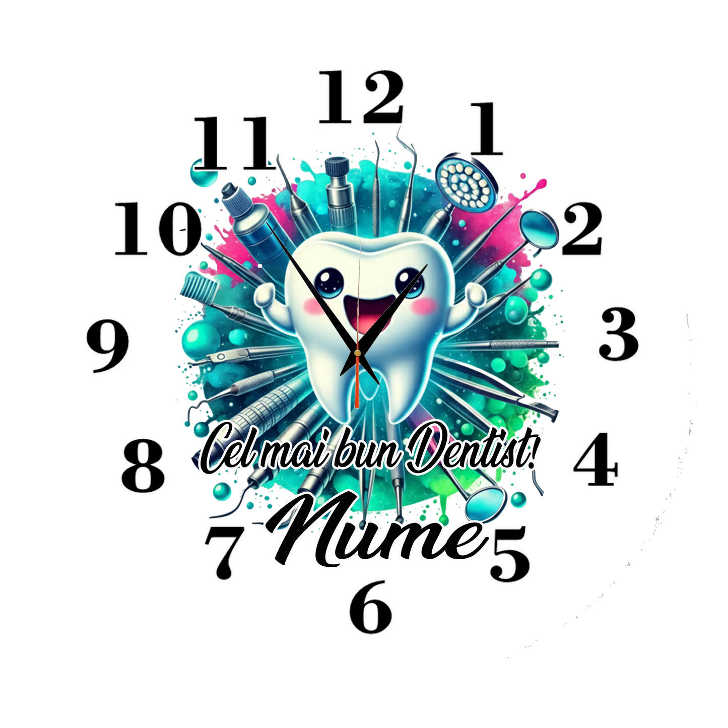 Ceas pentru Dentist - Tete Print