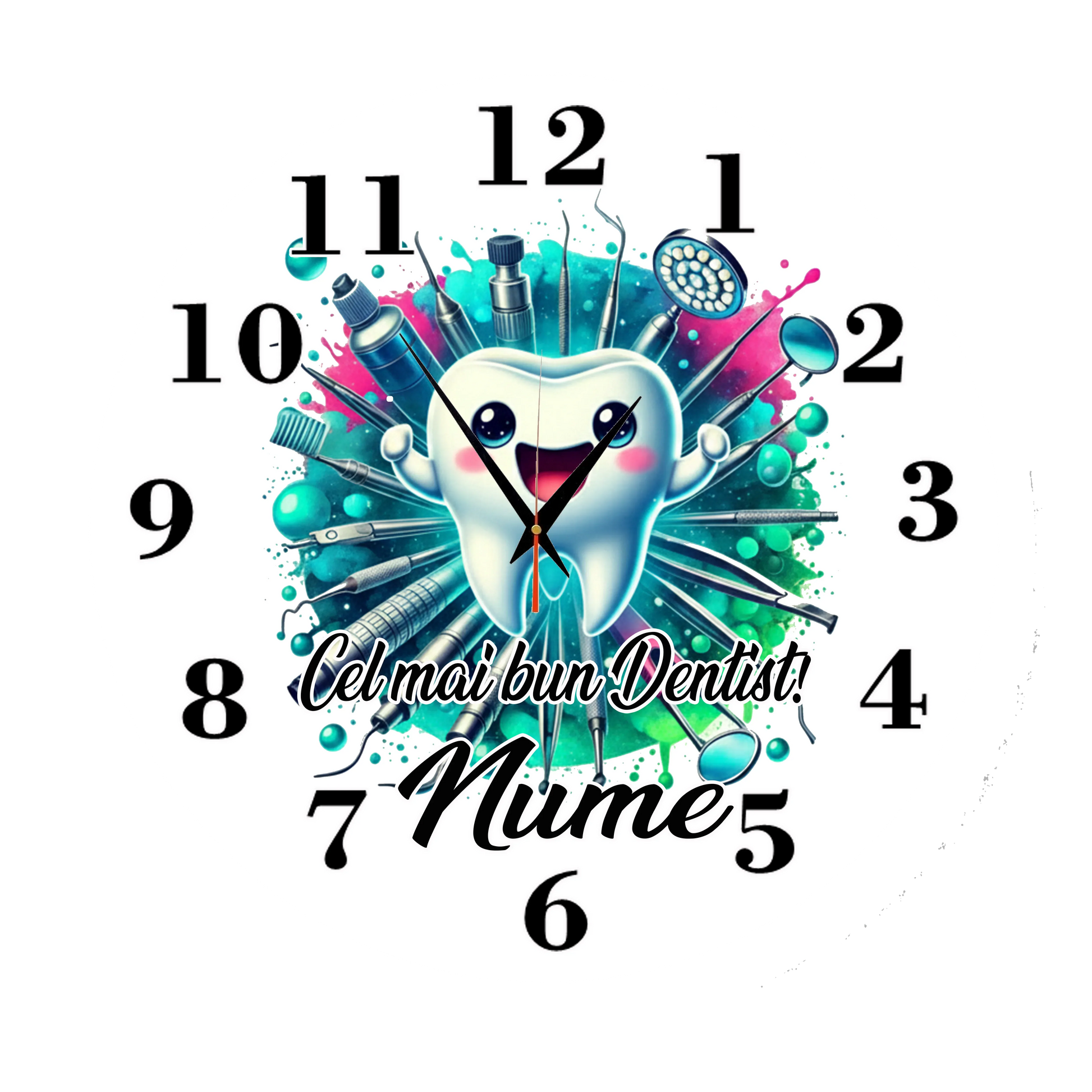Ceas pentru Dentist - Tete Print