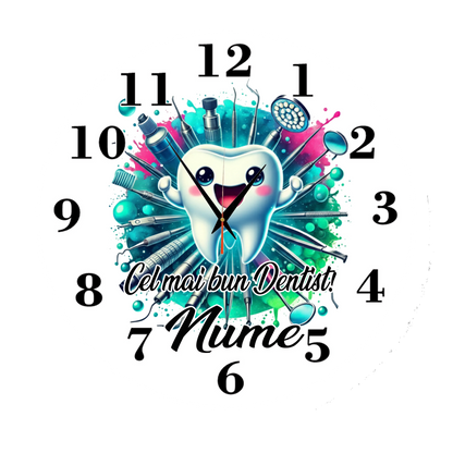Ceas pentru Dentist - Tete Print