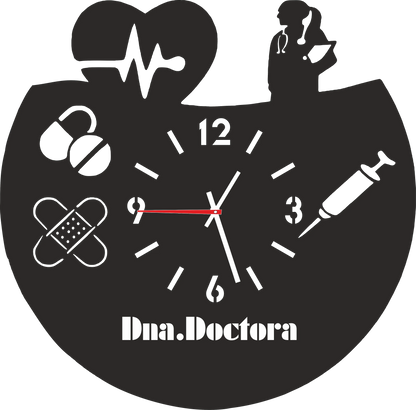 Ceas Doctorita - Tete Print