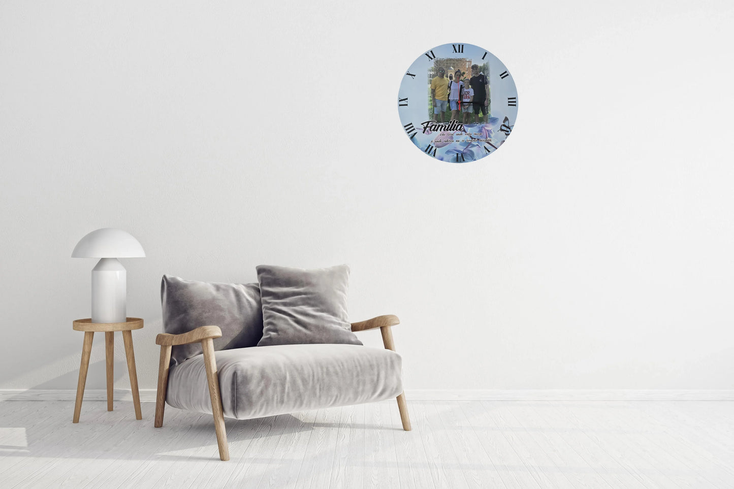 Ceas personalizat Familia - Tete Print