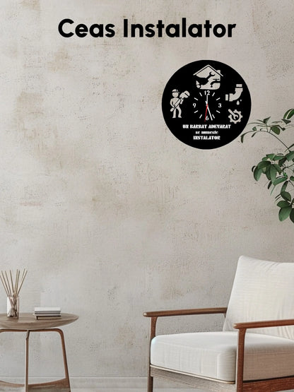 Ceas pentru un instalator - Tete Print