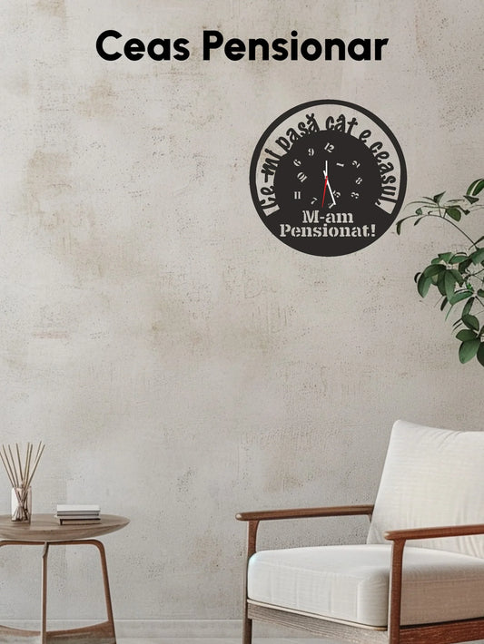 Ceas pentru Pensionar - Tete Print