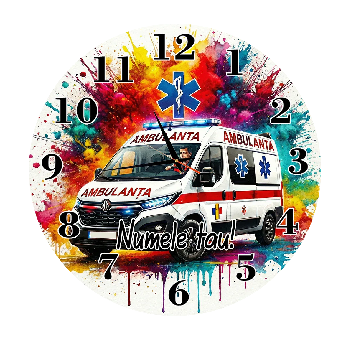 Ceas pentru sofer de ambulanta - Tete Print