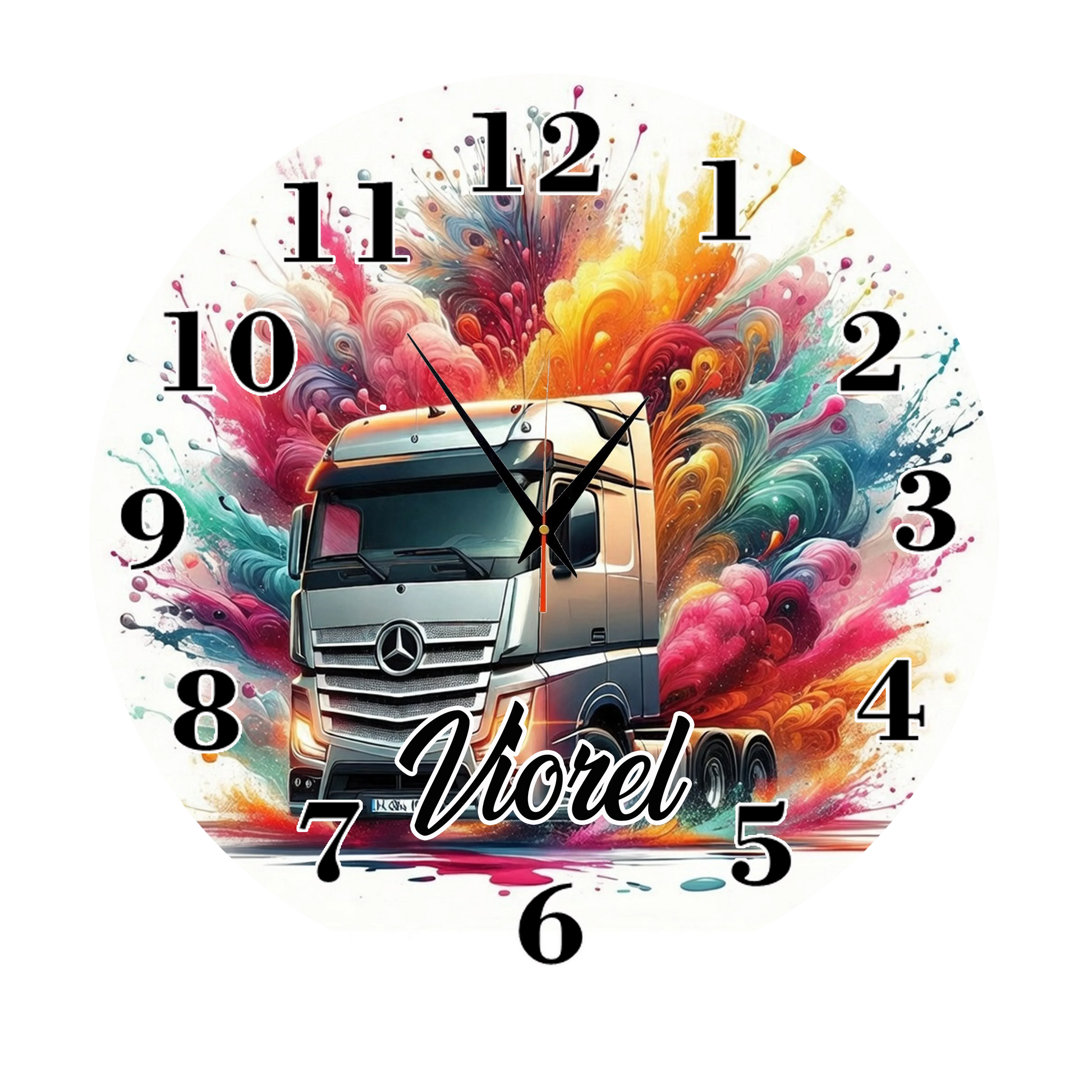 Ceas pentru sofer de camion Mercedes - Tete Print