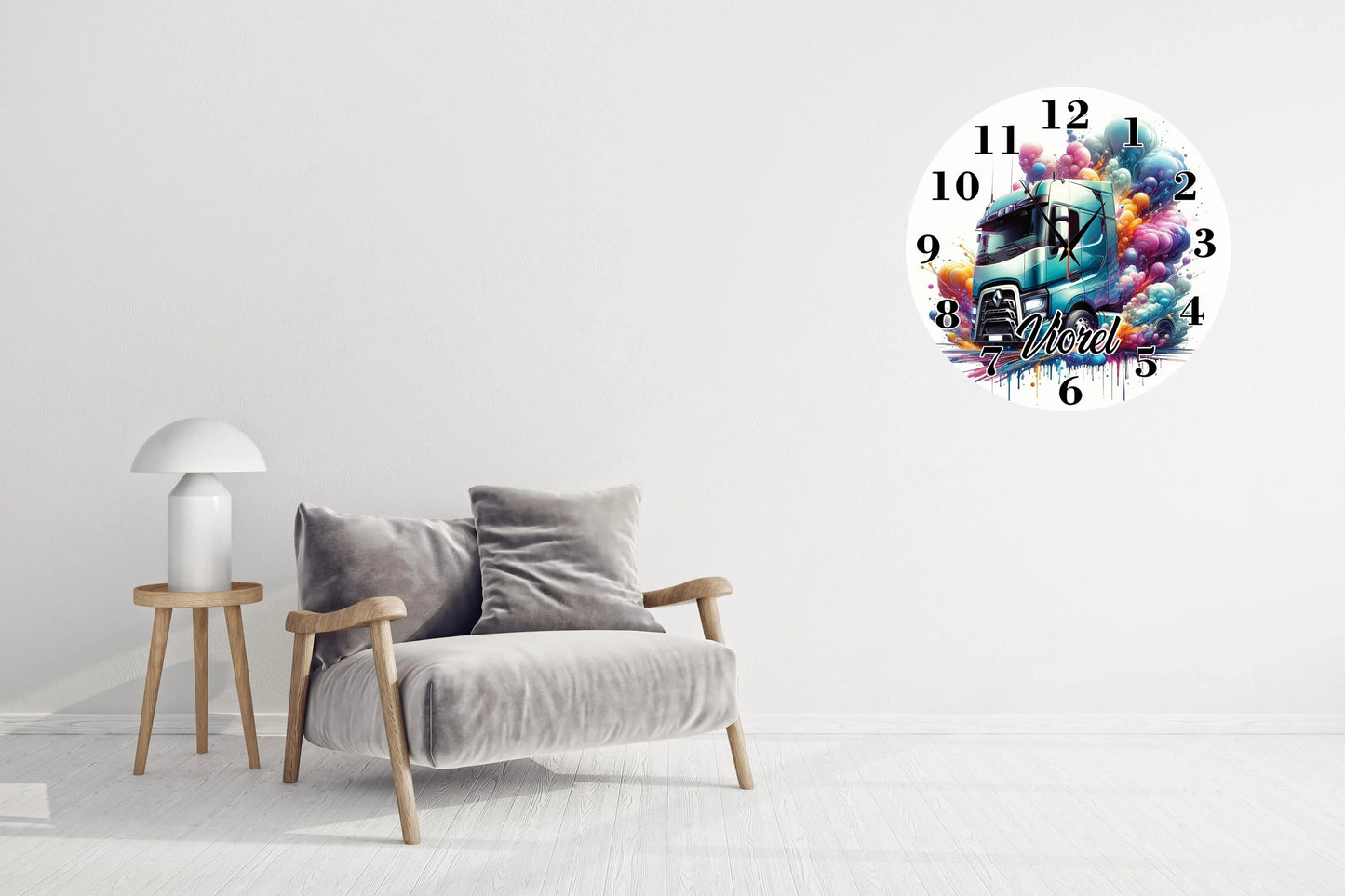 Ceas pentru sofer de camion Renault - Tete Print