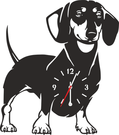 Ceas Câine Teckel - Tete Print