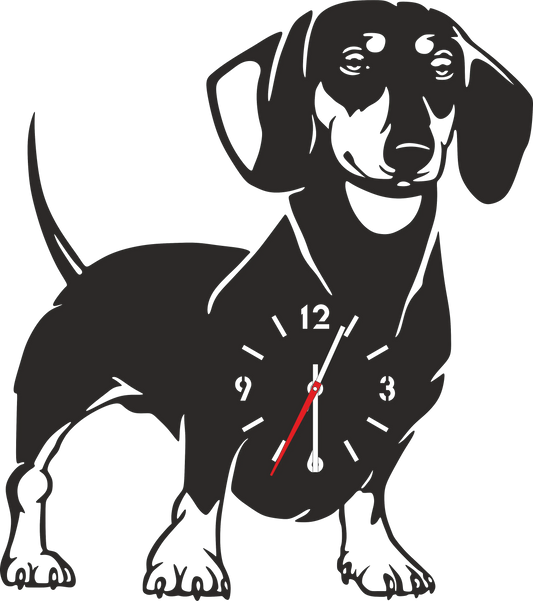 Ceas Câine Teckel - Tete Print