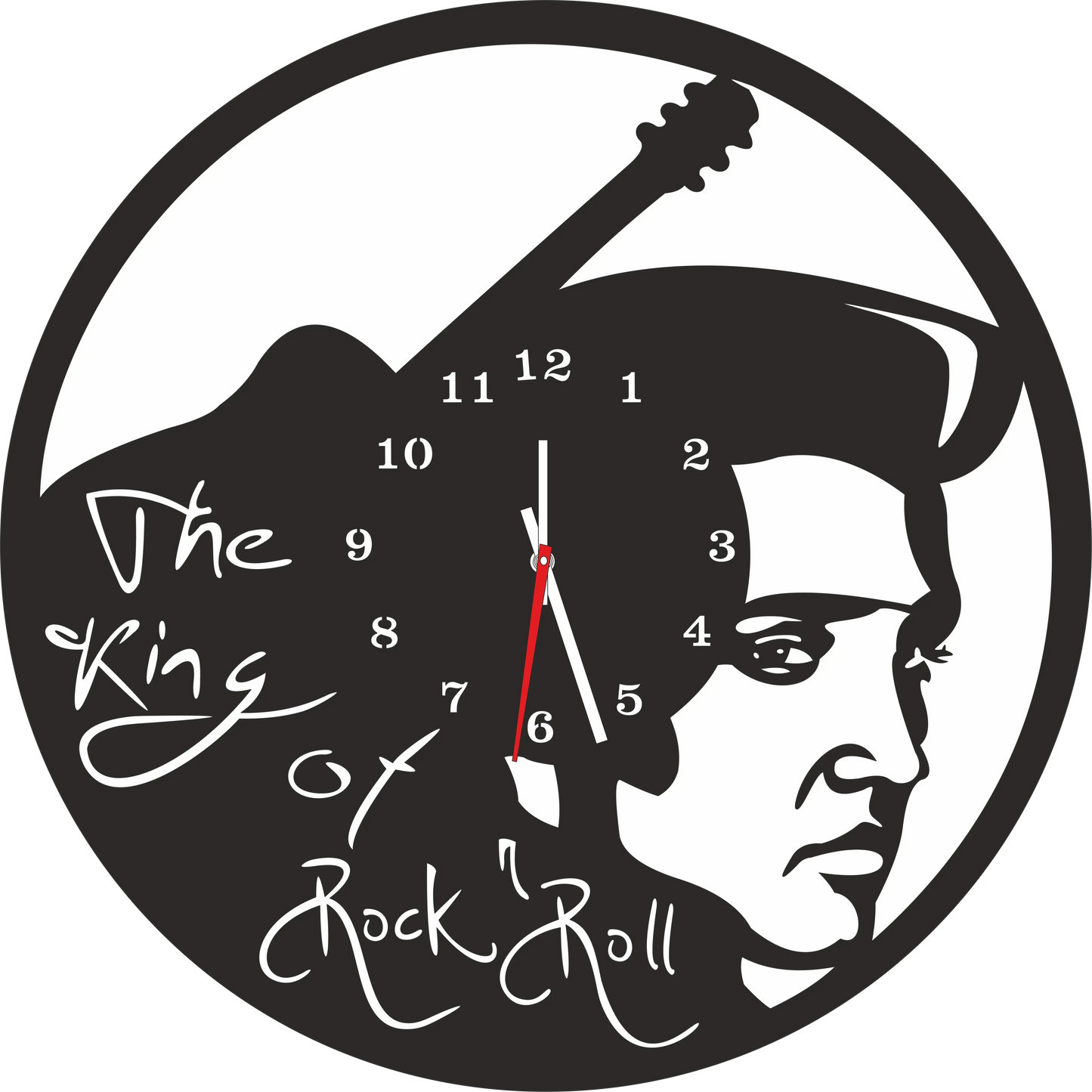 Ceas The King Elvis - Tete Print