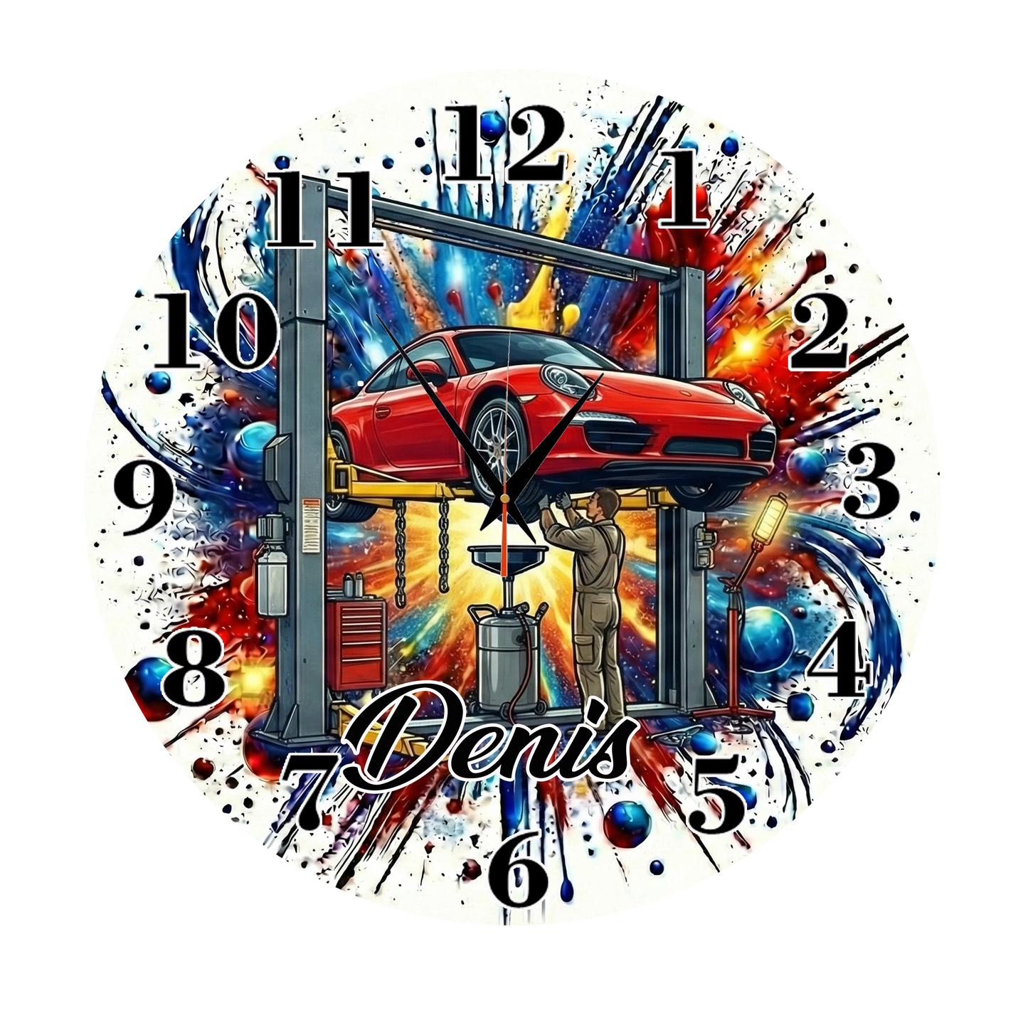 Ceas pentru Mecanic - Tete Print