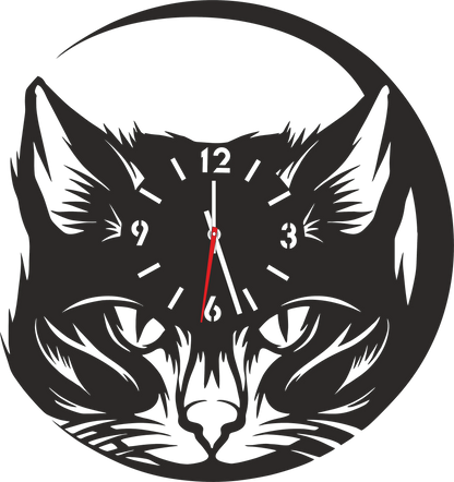 Ceas pisică - Tete Print