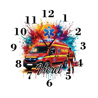 Ceas Smurd - Tete Print