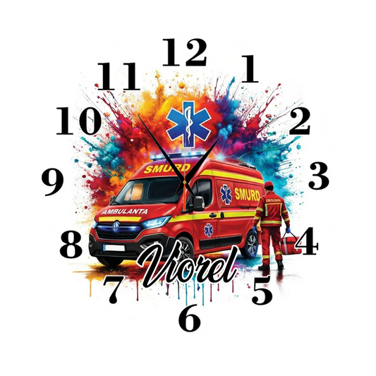 Ceas Smurd - Tete Print