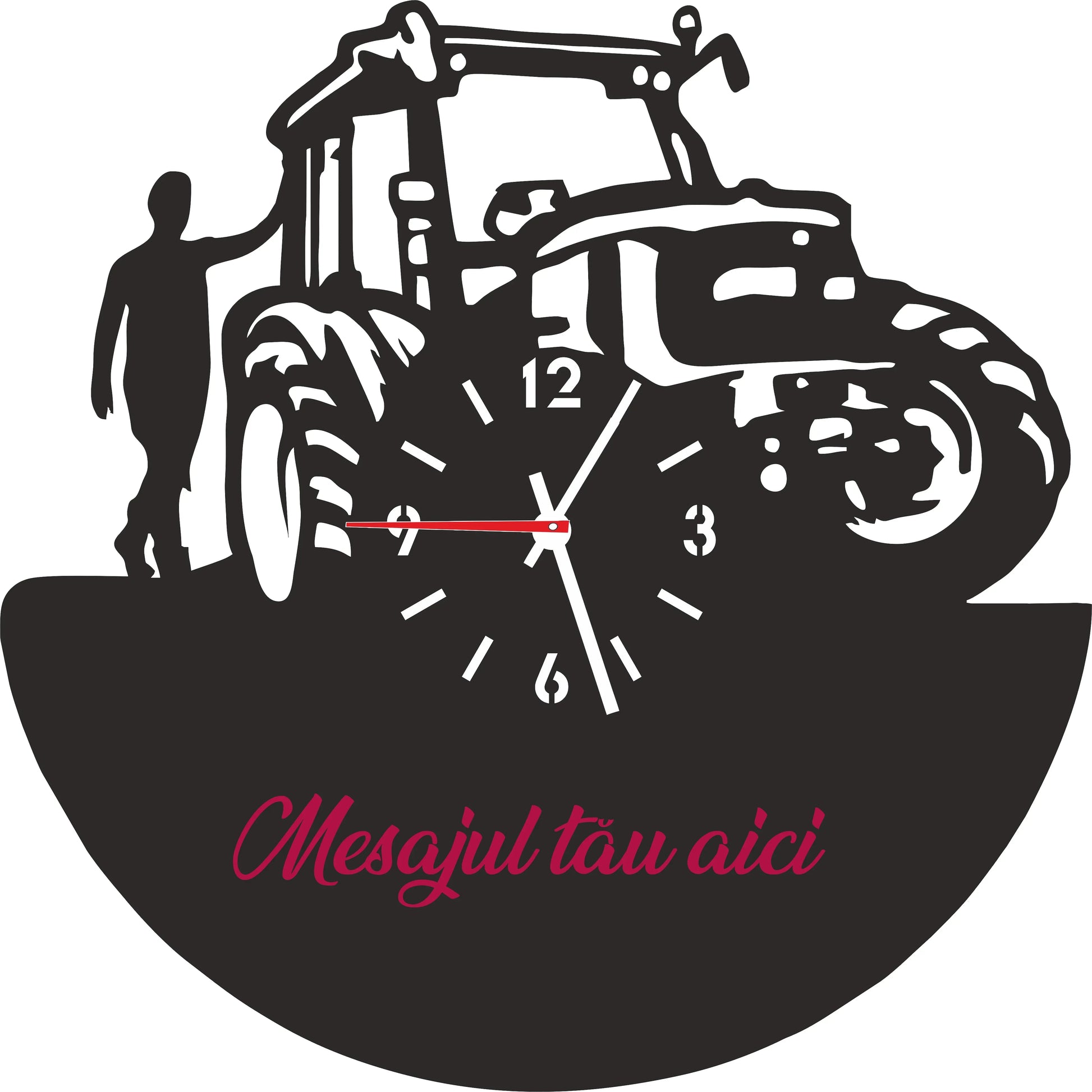 Ceas tractor - Tete Print
