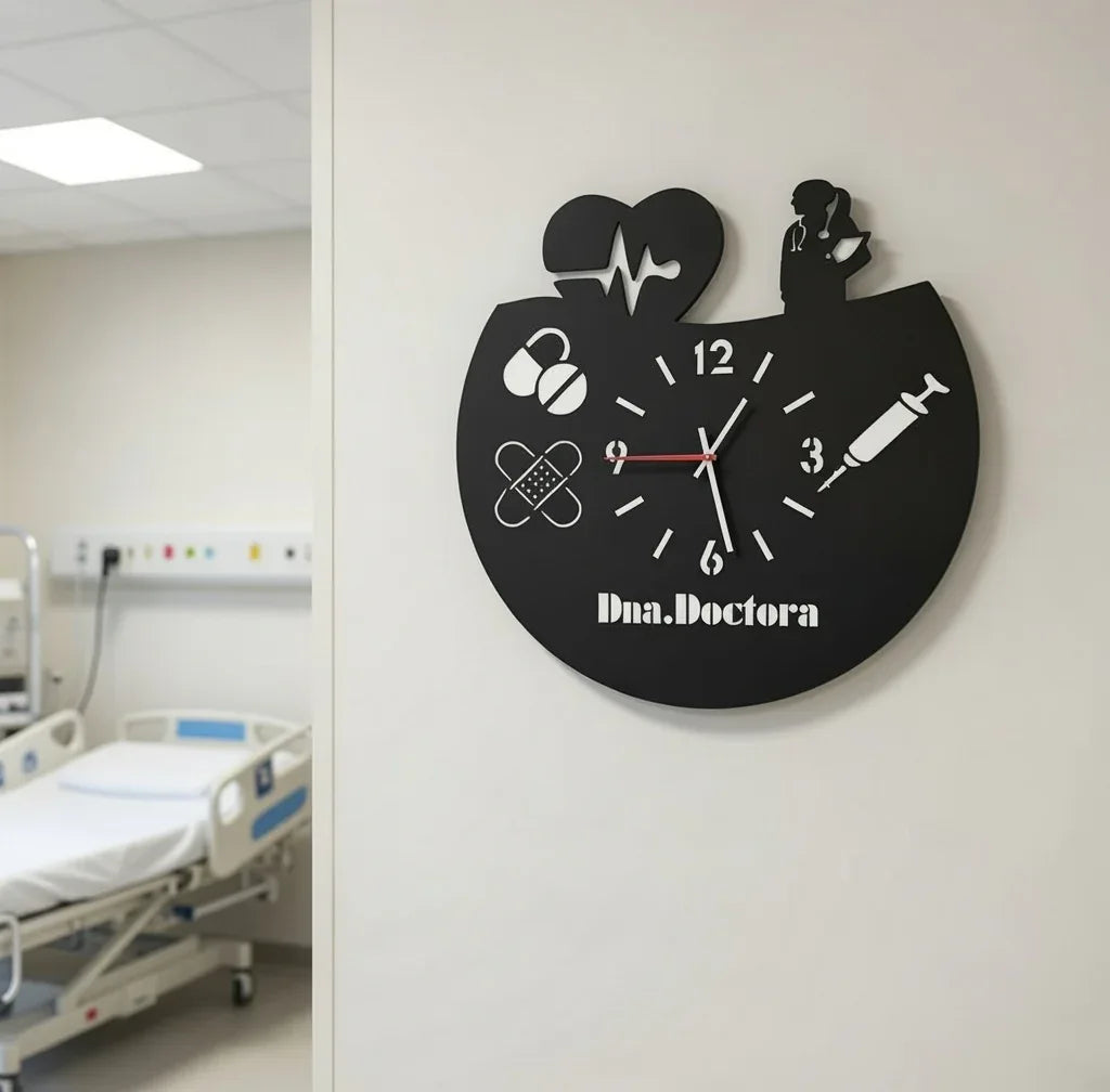 Ceas Doctorita - Tete Print