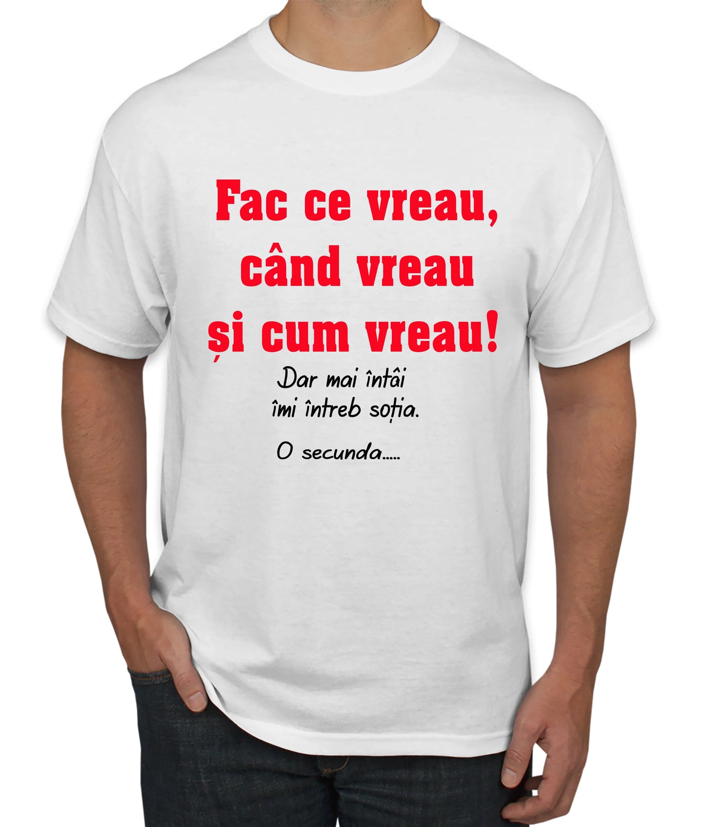 Tricou Fac ce vreau - Tete Print