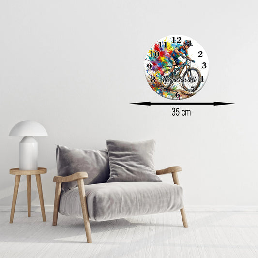 Ceas Personalizat Bicicleta Mountain Bike - Tete Print