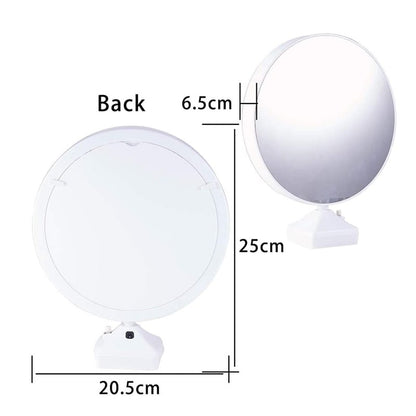 Oglindă Magică cu LED – Personalizabilă prin Sublimare (Rotundă)
