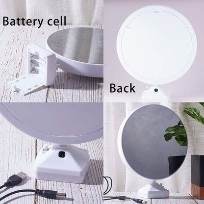 Oglindă Magică cu LED – Personalizabilă prin Sublimare (Rotundă)
