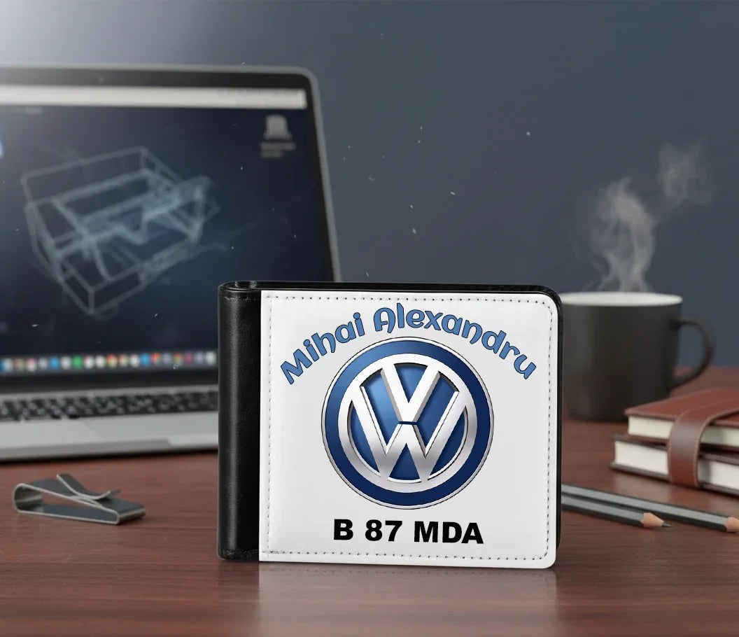 Portofel Personalizat cu logo-ul Volkswagen - Tete Print