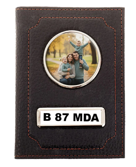 Portofel Acte auto cu fotografie - Tete Print