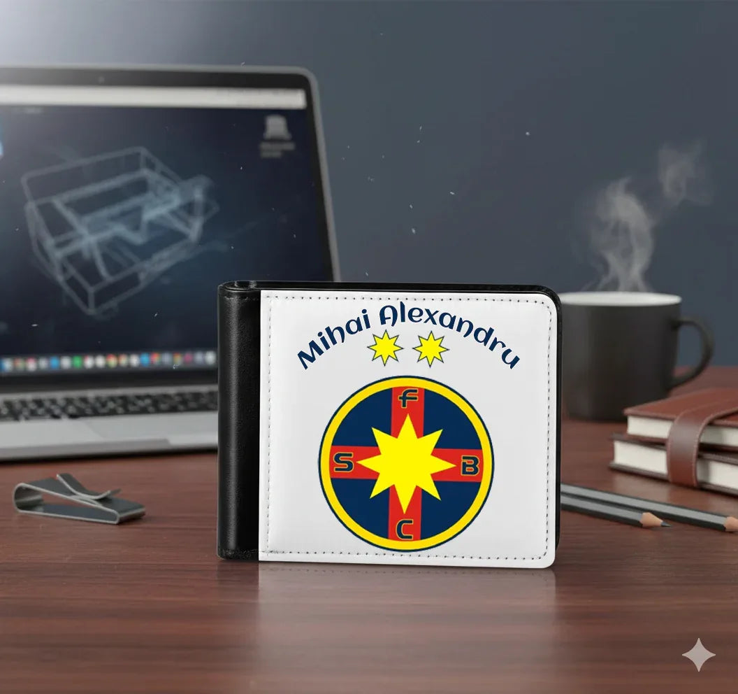 Portofel Personalizat cu logo-ul FCSB Bucuresti - Tete Print